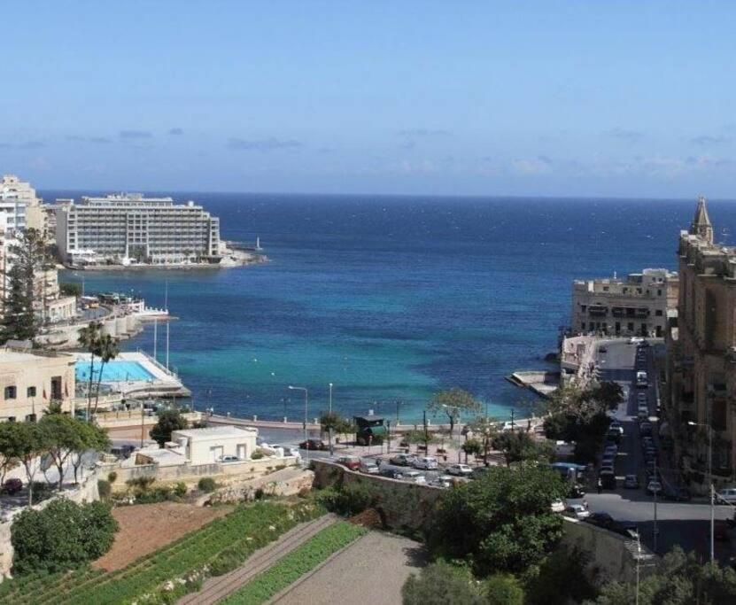 3 Bedrm Apt Seaview Balluta Bay Sliema Kültér fotó